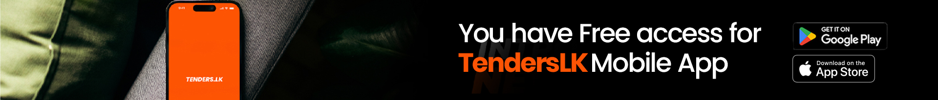 Download the Tenders.lk mobile app