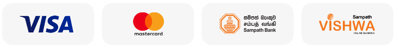 Accepted payment methods